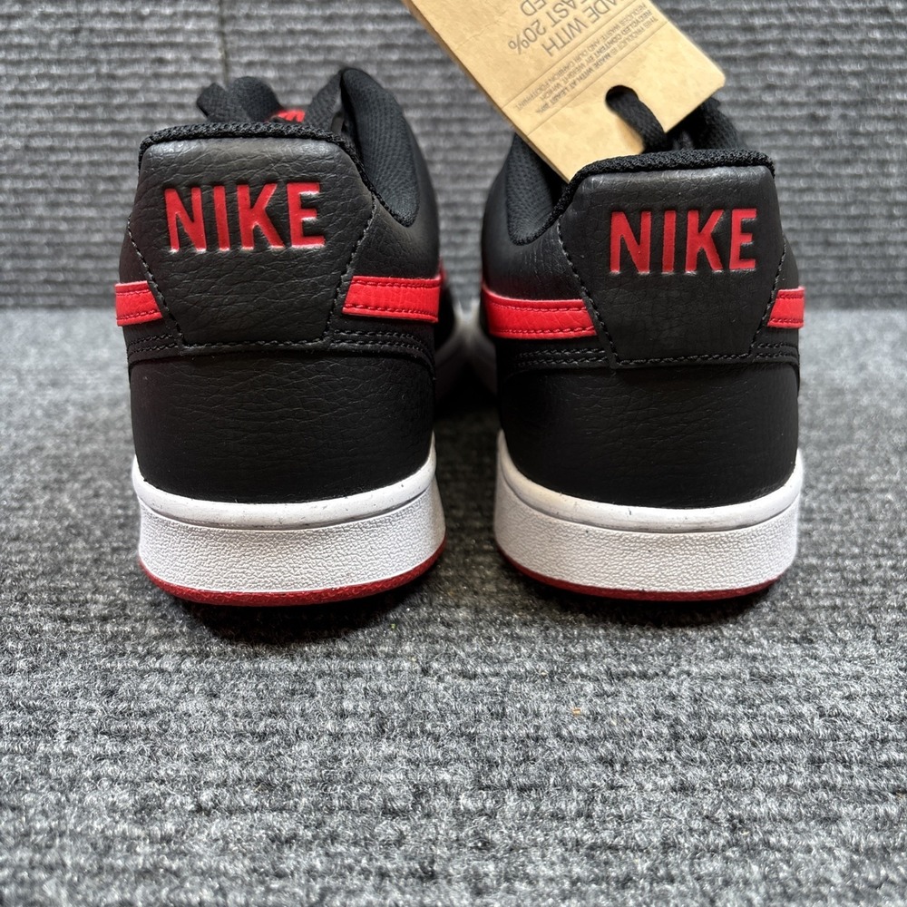 Nike COURT VISION LO NN Basketball Shoe Black/University Red FJ0685 010, Sz10 - Picture 5 of 11